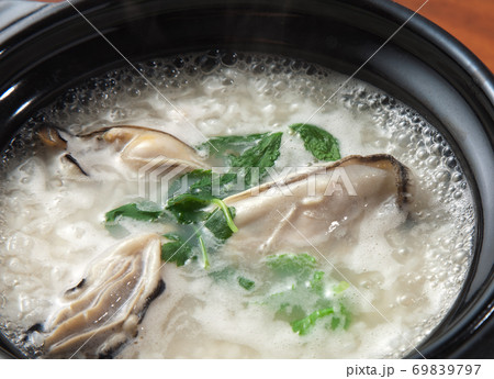 牡蛎雑炊 牡蛎雑炊 69839797