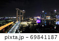 マリーナベイ・エリアの夜景 69841187