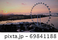 夕焼けのシンガポール・フライヤー　 69841188