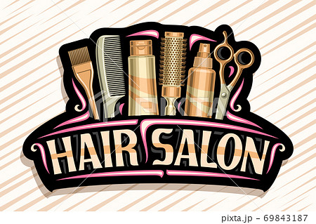 Hair Salon Logo Royalty Free SVG Cliparts Vectors And Stock  Illustration Image 43416272