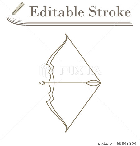 Bow With Arrow Icon 69843804