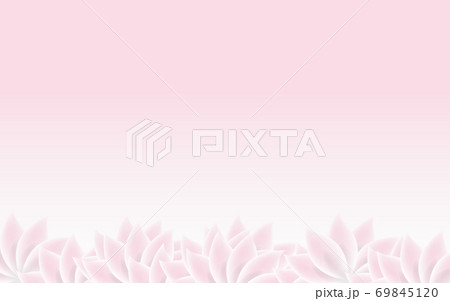 ピンクの花の背景素材 ピンクの花の背景素材 69845120