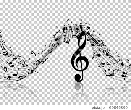 Musical background Musical background 69846390