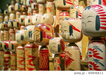 こけし　みやぎ蔵王こけし館 69846611