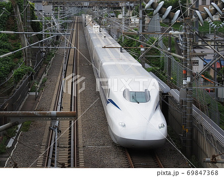 新幹線N700S J7編成 大津市石山付近にて 新幹線N700S J7編成 大津市石山付近にて 69847368