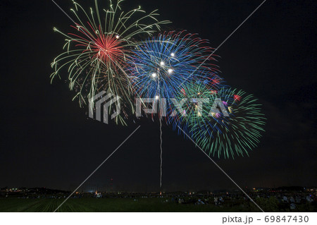 【愛知県田原市】田原祭り・五町合同花火大会 【愛知県田原市】田原祭り・五町合同花火大会 69847430