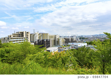 初夏の東京都立小山内裏公園　東展望広場からの眺望 69847704