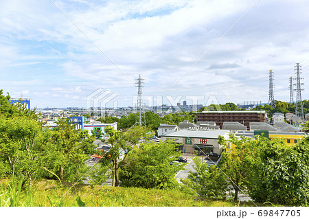 初夏の東京都立小山内裏公園 東展望広場からの眺望 初夏の東京都立小山内裏公園 東展望広場からの眺望 69847705