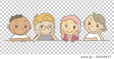 Kids_Peeking_手繪Touch_Outline 03 69849457