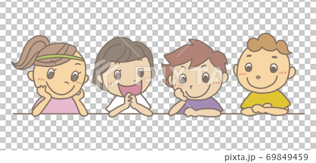 Kids_Peeking_手繪Touch_Outline 01 69849459