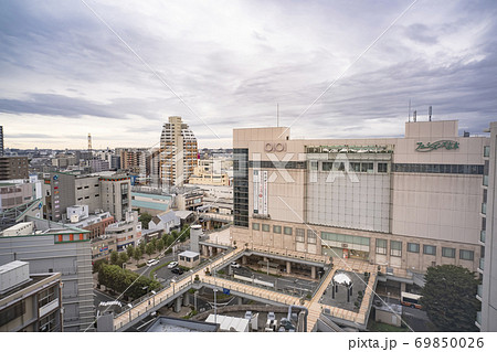 東武東上線 志木駅東口周辺の街並み 都市風景 東武東上線 志木駅東口周辺の街並み 都市風景 69850026