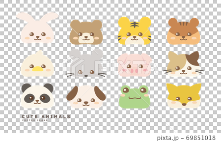 動物のベクターイラストアイコンセット 69851018