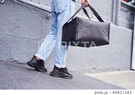 Pizza delivery concept close up shot 69851383