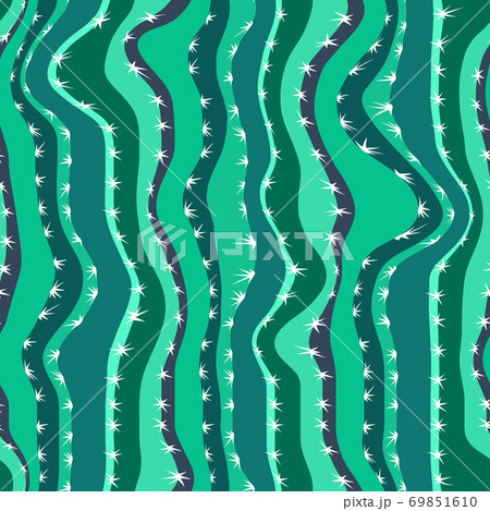 Cactus texture seamless pattern.  69851610