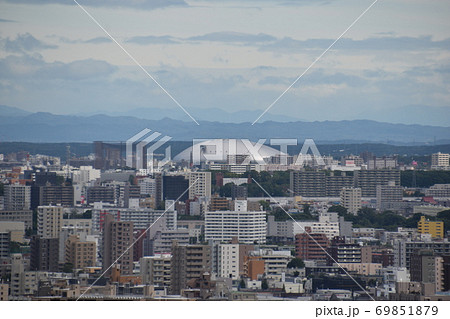 望遠で撮影した札幌ドーム 69851879