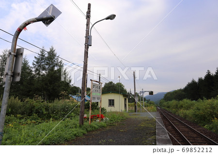 北海道　音威子府　JR宗谷本線咲来駅 69852212