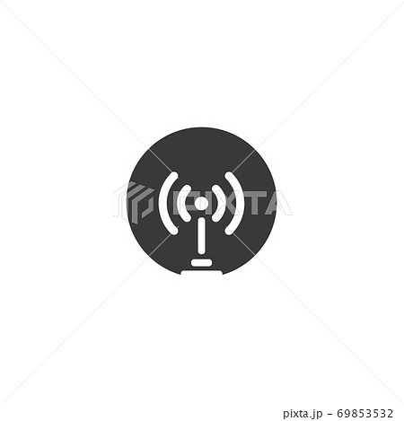 Signal Tower Icon Logo Template 69853532
