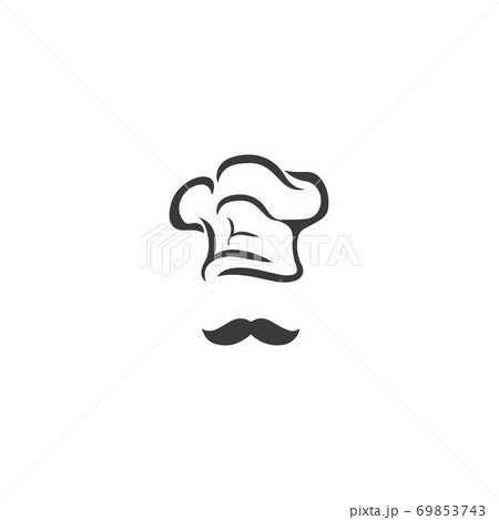 Hat chef logo template 69853743