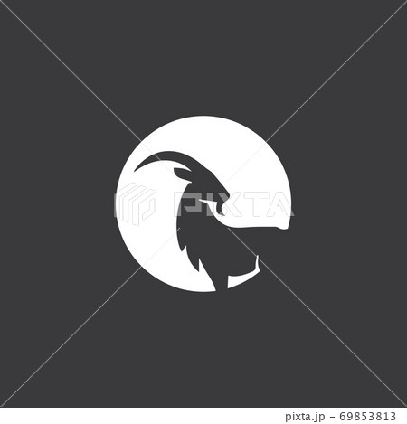 Goat Logo Template vector icon 69853813