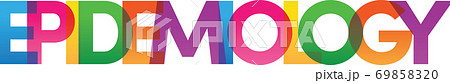 Colored rainbow text 69858320