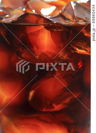 アイスコーヒー　背景 69860434