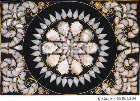 Example of Mother of Pearl inlays Example of Mother of Pearl inlays 69861304