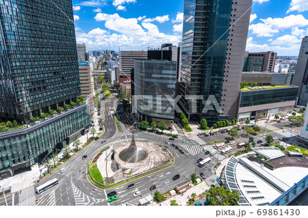 《愛知県》名古屋駅前・都市風景 《愛知県》名古屋駅前・都市風景 69861430