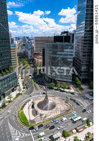 《愛知県》名古屋駅前・都市風景 69861435