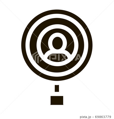 Inspection of Voter Icon Vector Glyph Illustration Inspection of Voter Icon Vector Glyph Illustration 69863779