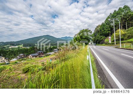 岐阜県 中津川市風景 岐阜県 中津川市風景 69864376