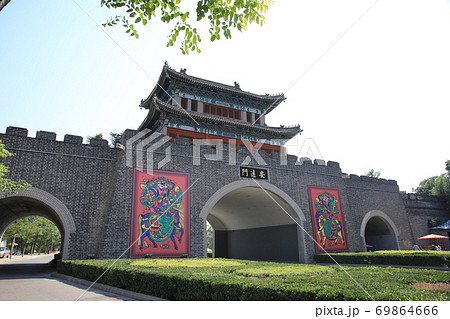 中国 河南省 開封市 北大門 中国 河南省 開封市 北大門 69864666
