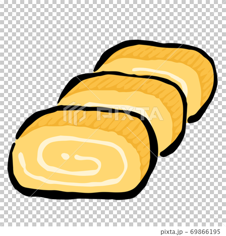 Illustration of Tamagoyaki 69866195