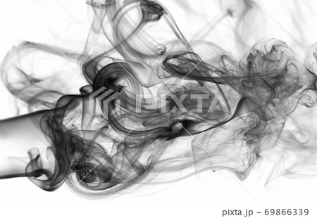 Transparent gray smoke shape Transparent gray smoke shape 69866339
