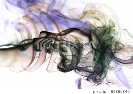 Smooth abstract dark smoke lines Smooth abstract dark smoke lines 69866340