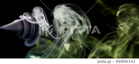 Abstract pink smoke background 69866342