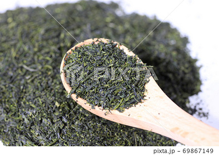煎茶の茶葉 69867149