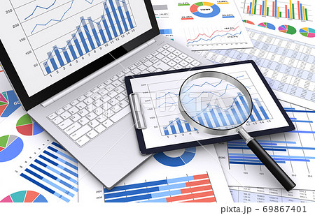 ビジネス資料をルーペで検索 ビジネス資料をルーペで検索 69867401