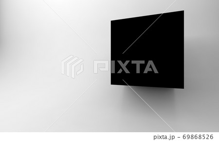 Abstract cgi background with black square screen, 3 d Abstract cgi background with black square screen, 3 d 69868526