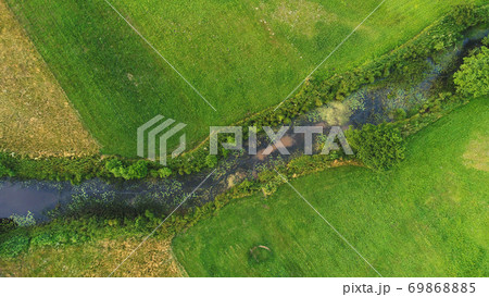 Aerial landscape 69868885