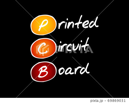 PCB - Printed Circuit Board acronym 69869031