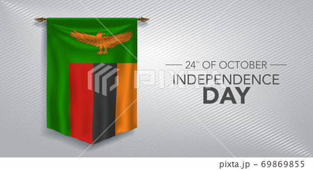 Zambia independence day greeting card, banner, vector illustration Zambia independence day greeting card, banner, vector illustration 69869855
