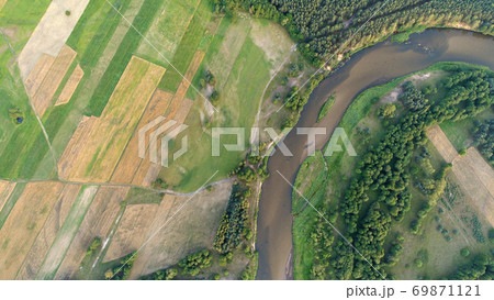 Aerial landscape Aerial landscape 69871121