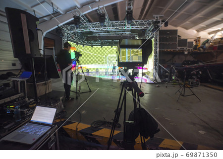 TV studio 69871350