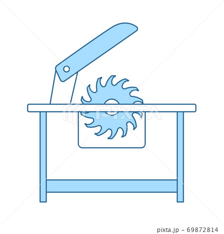 Circular Saw Icon Circular Saw Icon 69872814