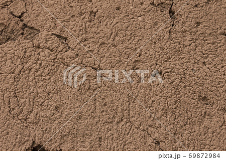 土壁の背景 土壁の背景 69872984