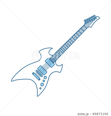 Electric Guitar Icon 69873100