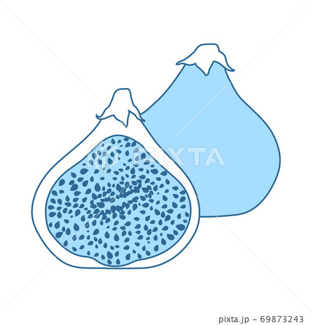 Icon Of Fig Fruit Icon Of Fig Fruit 69873243