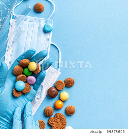 Saint Nicholas day during covid-19 pandemic in the Netherlands Saint Nicholas day during covid-19 pandemic in the Netherlands 69873606