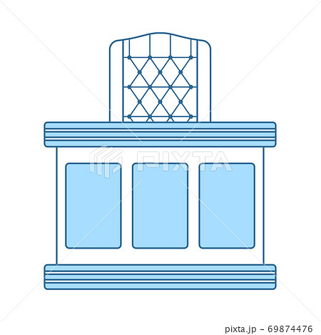 Judge Table Icon Judge Table Icon 69874476