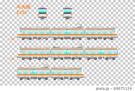 中央線E233ショーティー　3両5両 69875124